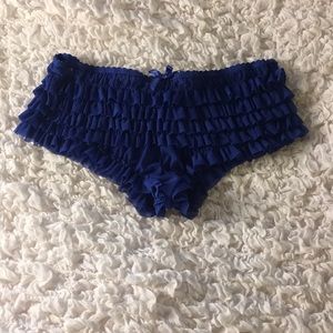 Royal Blue Ruffle Rumba Panties